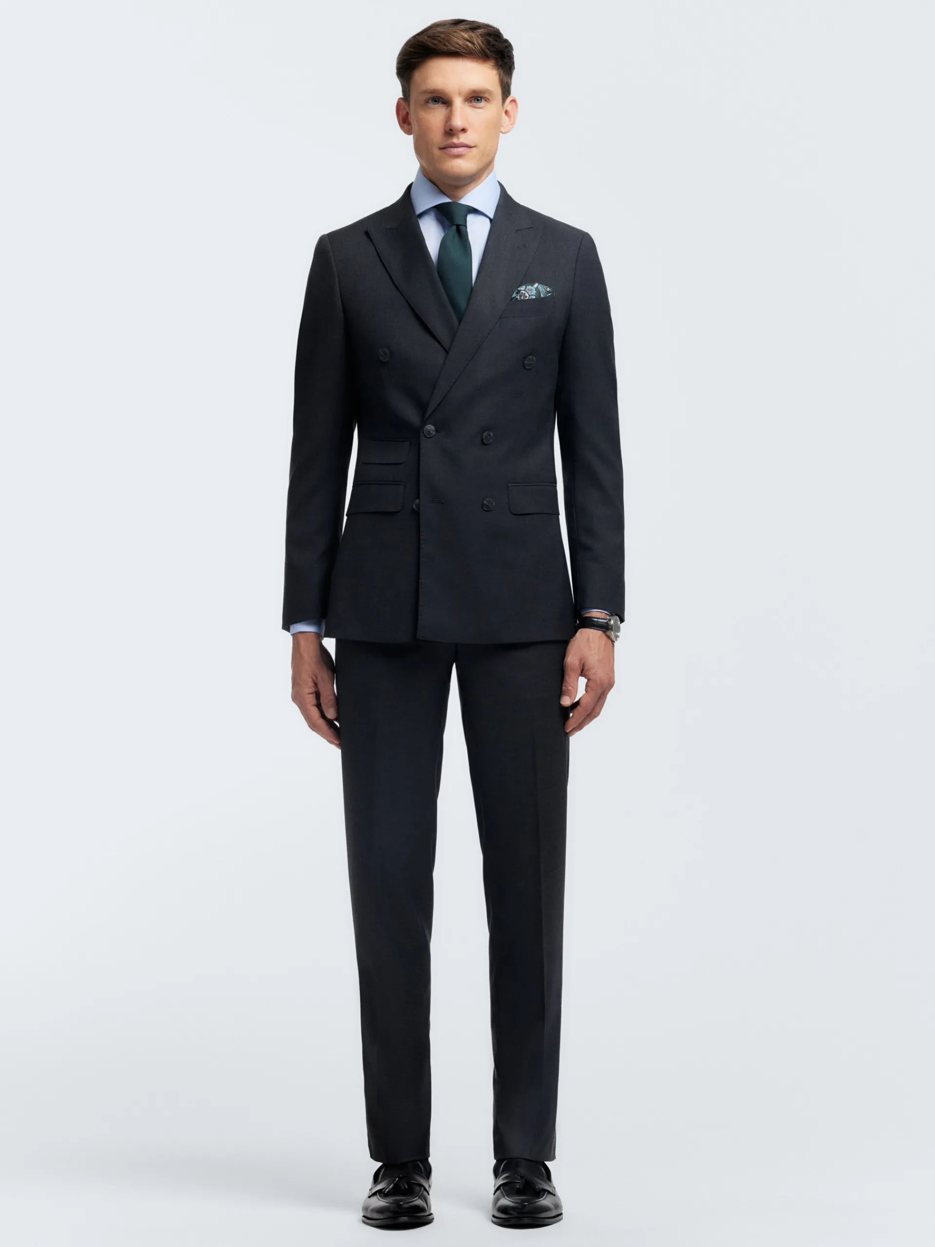 Best AMERICANA FIL A FIL CRUZADO Hombre Trajes|Trajes