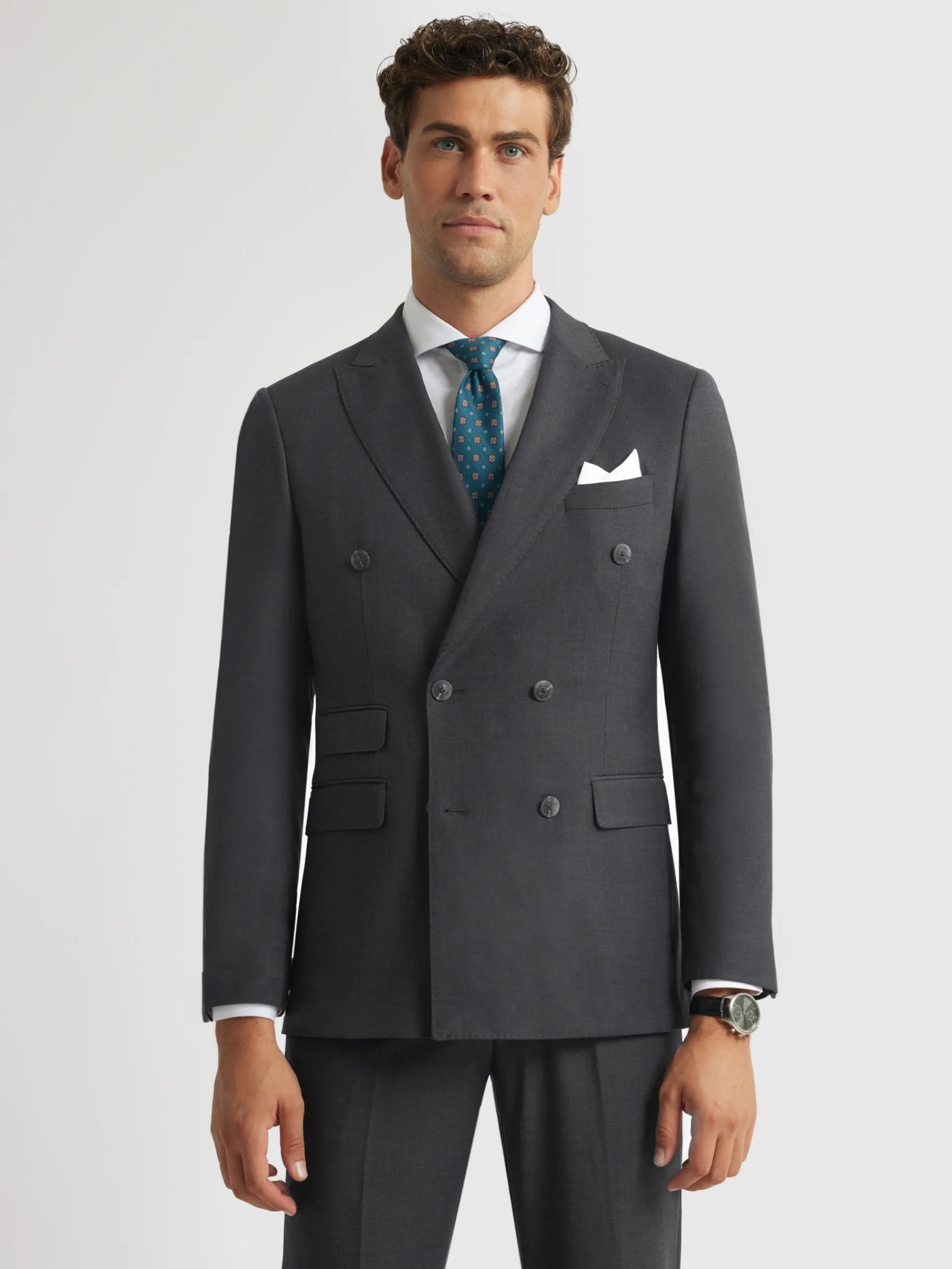 Best AMERICANA FIL A FIL CRUZADO Hombre Trajes|Trajes