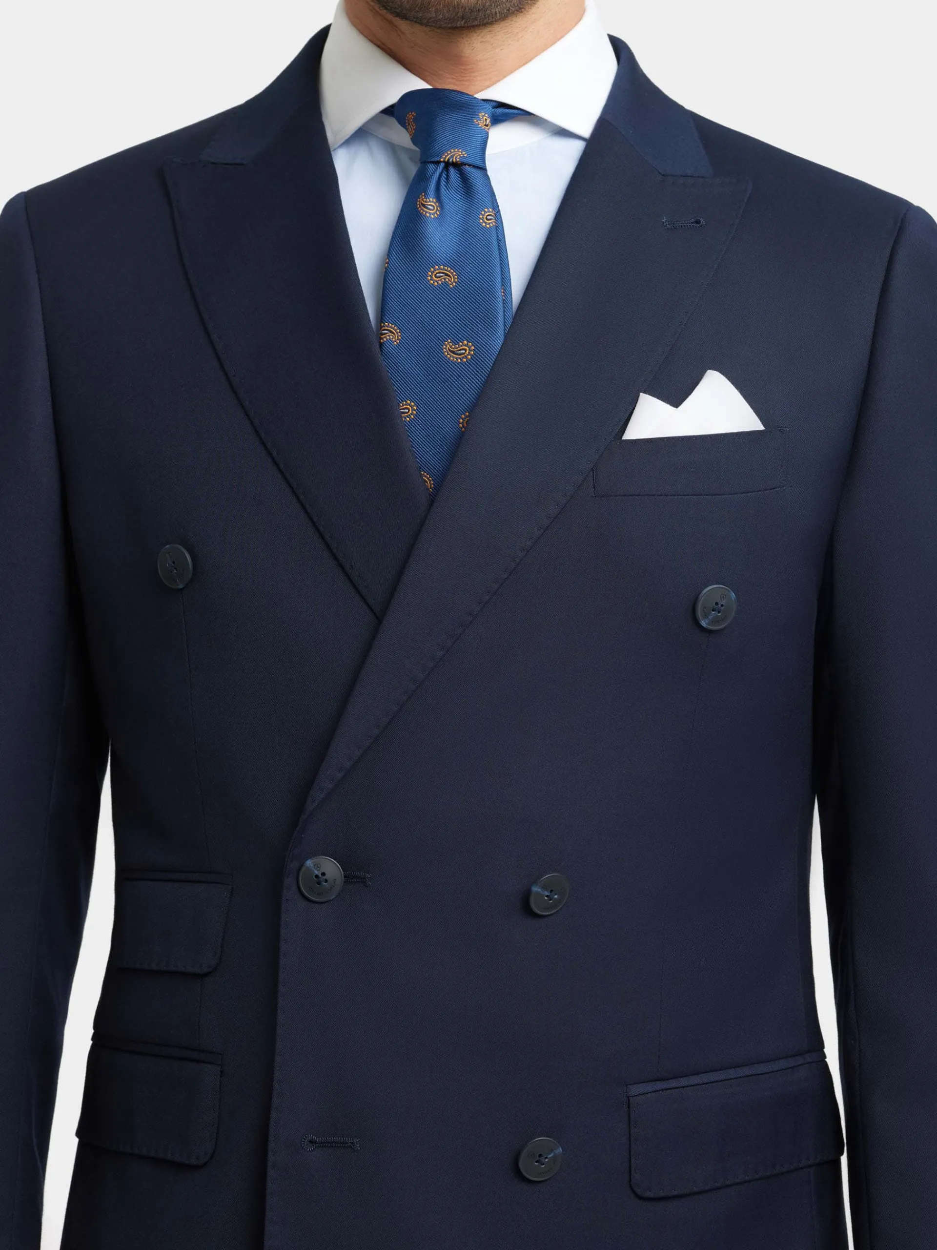 Outlet AMERICANA TWILL CRUZADO Hombre Trajes|Trajes