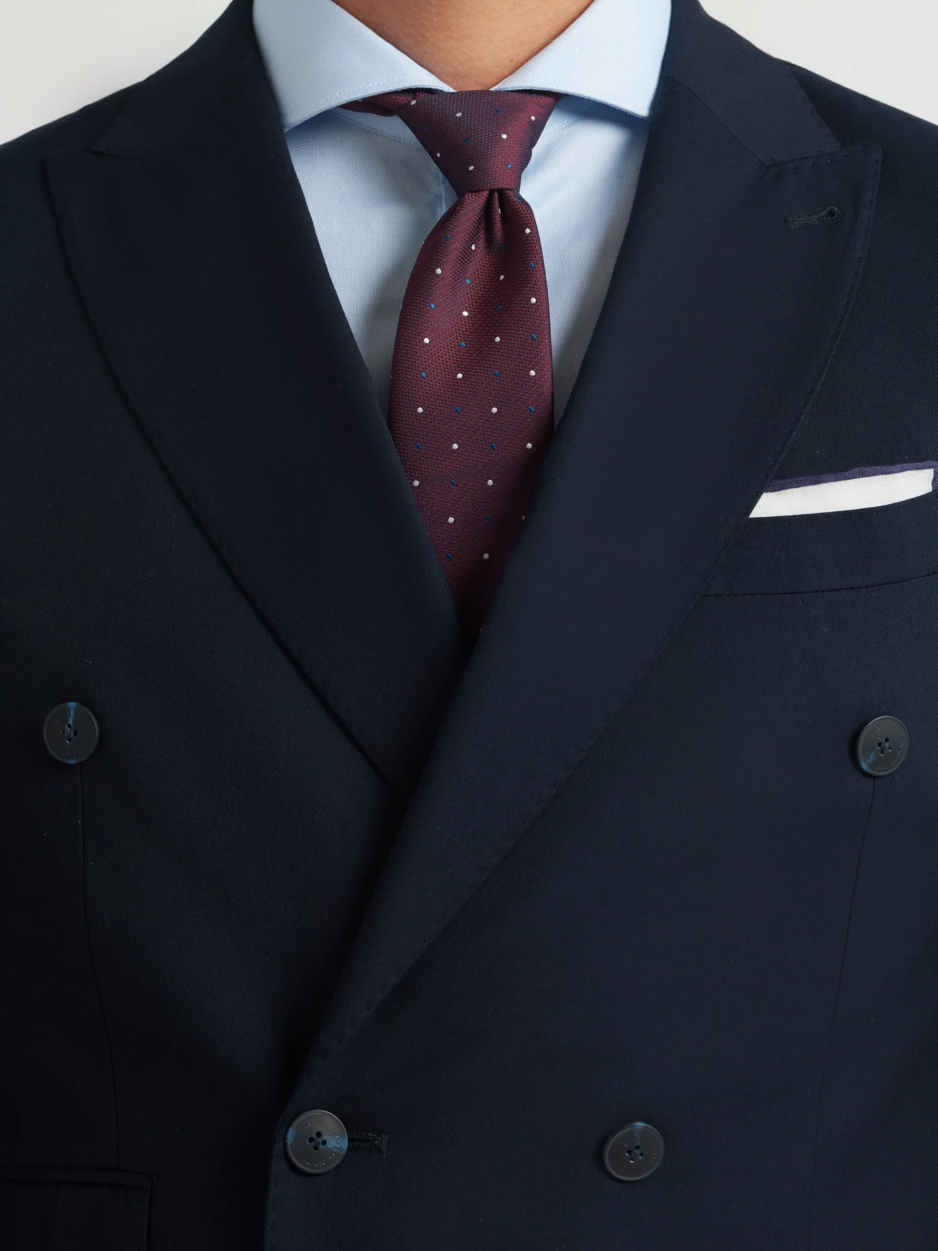 Clearance AMERICANA TWILL CRUZADO Hombre Trajes|Trajes