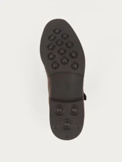 Sale BLUCHER DOBLE HEBILLA MARRÓN Hombre Vestir