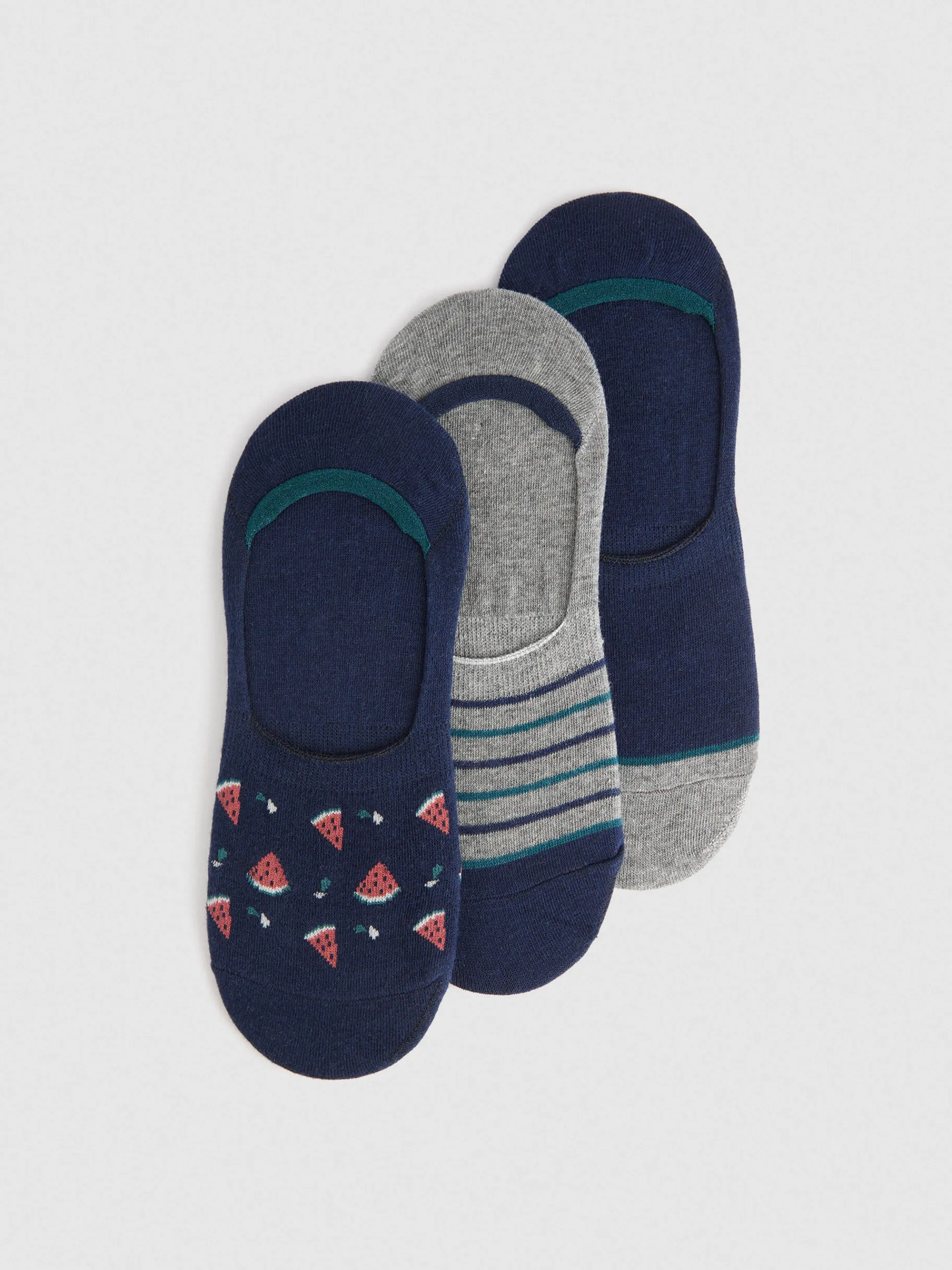 Outlet CALCETINES INVISIBLES Hombre Calcetines