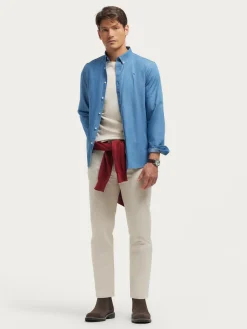 Outlet CAMISA DENIM B.DOWN Hombre Casual