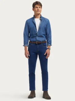 CAMISA DENIM B.DOWN Hombre Casual