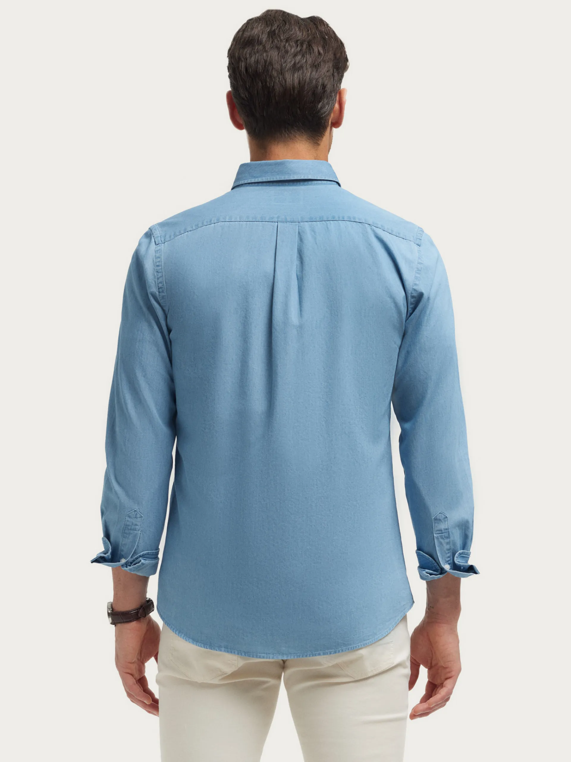 Outlet CAMISA DENIM B.DOWN Hombre Casual