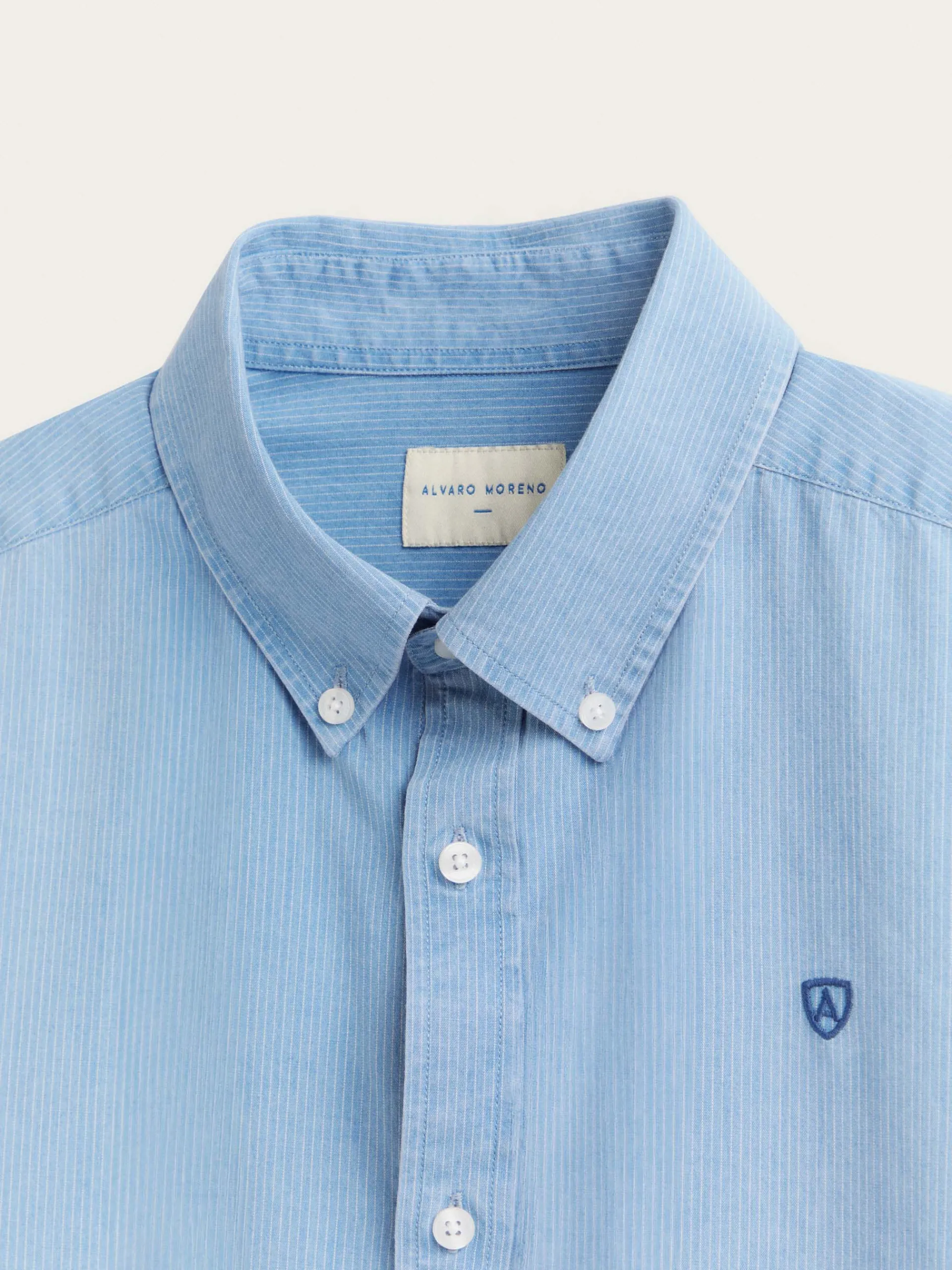 Sale CAMISA DENIM RAYAS Hombre Casual