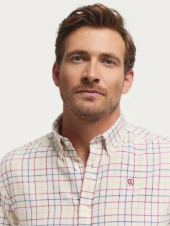 New CAMISA FLANNEL CHECKS Hombre Franela