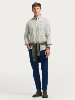 Outlet CAMISA FLANNEL CHECKS Hombre Franela