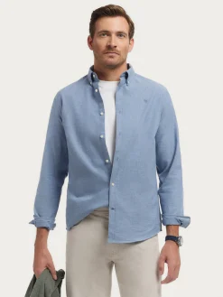 Outlet CAMISA FLANNEL TWILL Hombre Franela