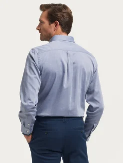 Sale CAMISA MICROESPIGA Hombre Casual