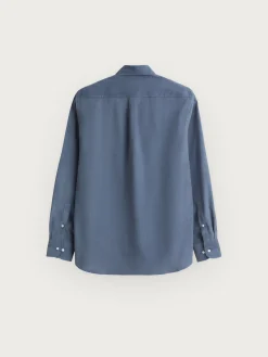 CAMISA MICROPANA JACK AZUL Hombre Casual