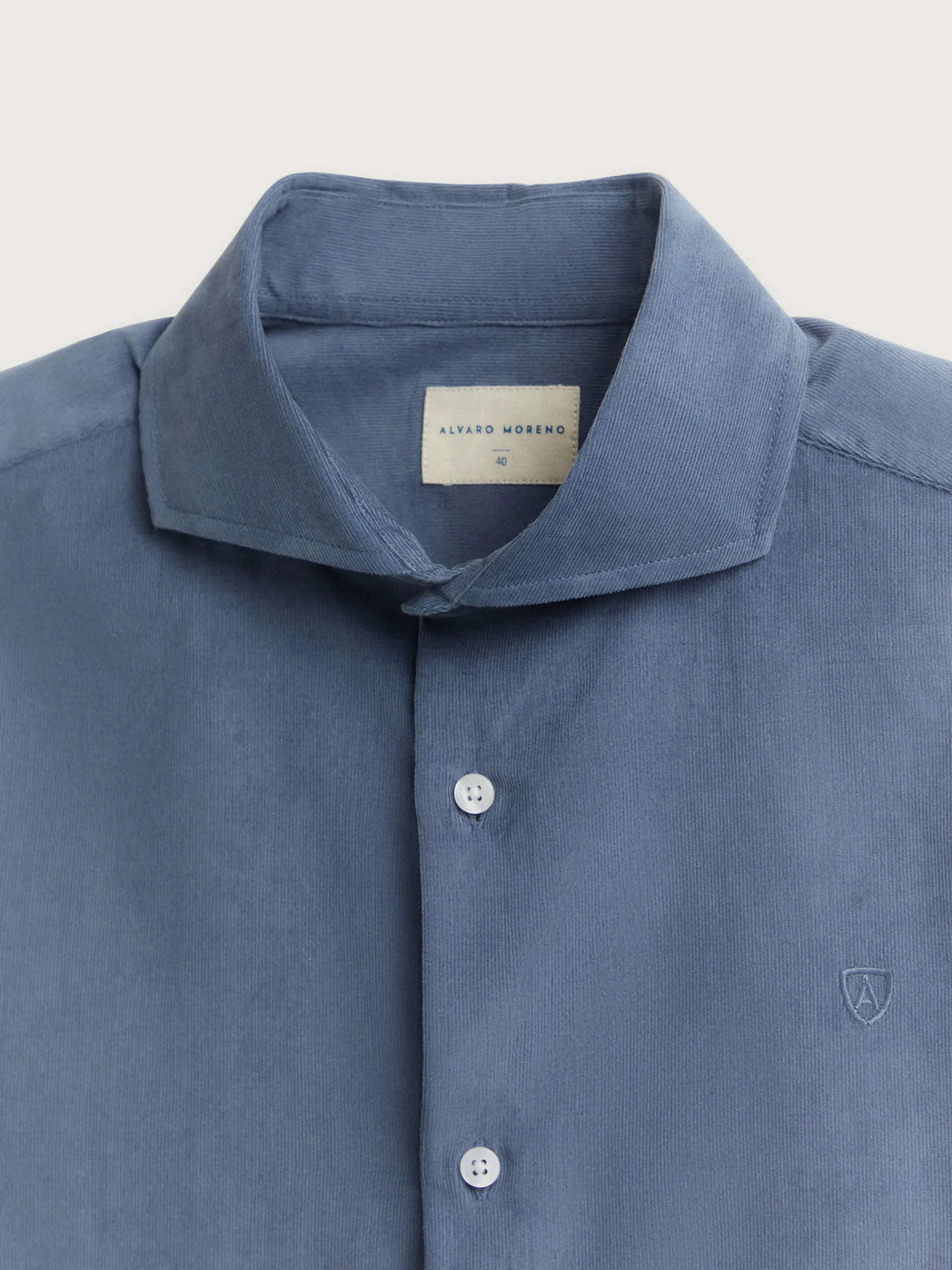 CAMISA MICROPANA JACK AZUL Hombre Casual