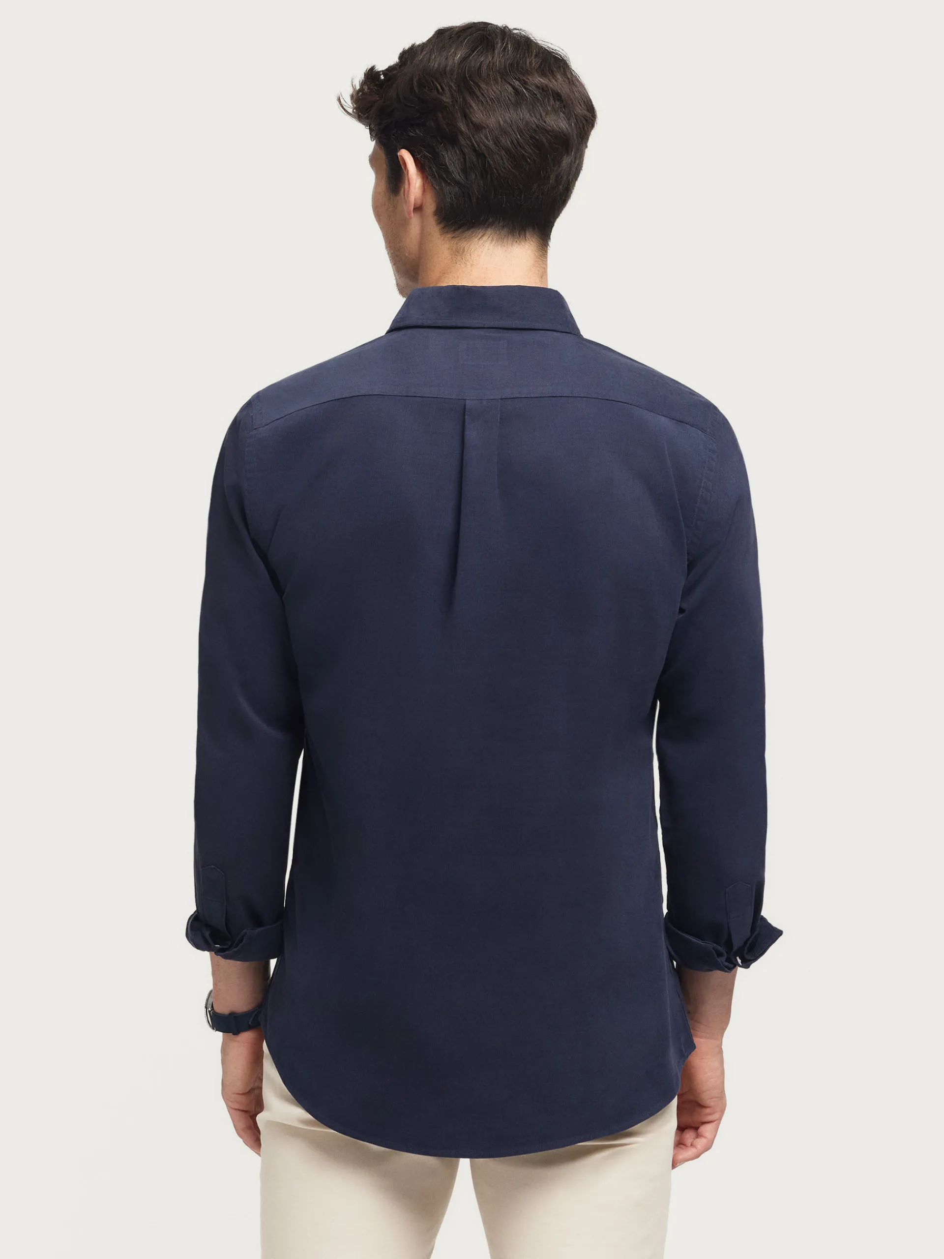 CAMISA MICROPANA JACK AZUL MARINO Hombre Casual