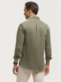 Best CAMISA MICROPANA JACK VERDE Hombre Casual