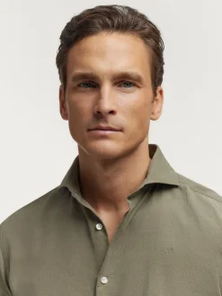 Best CAMISA MICROPANA JACK VERDE Hombre Casual