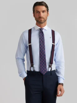 Hot CAMISA MIL RAYAS C. BLANCO Hombre Camisas Vestir|Camisas Vestir