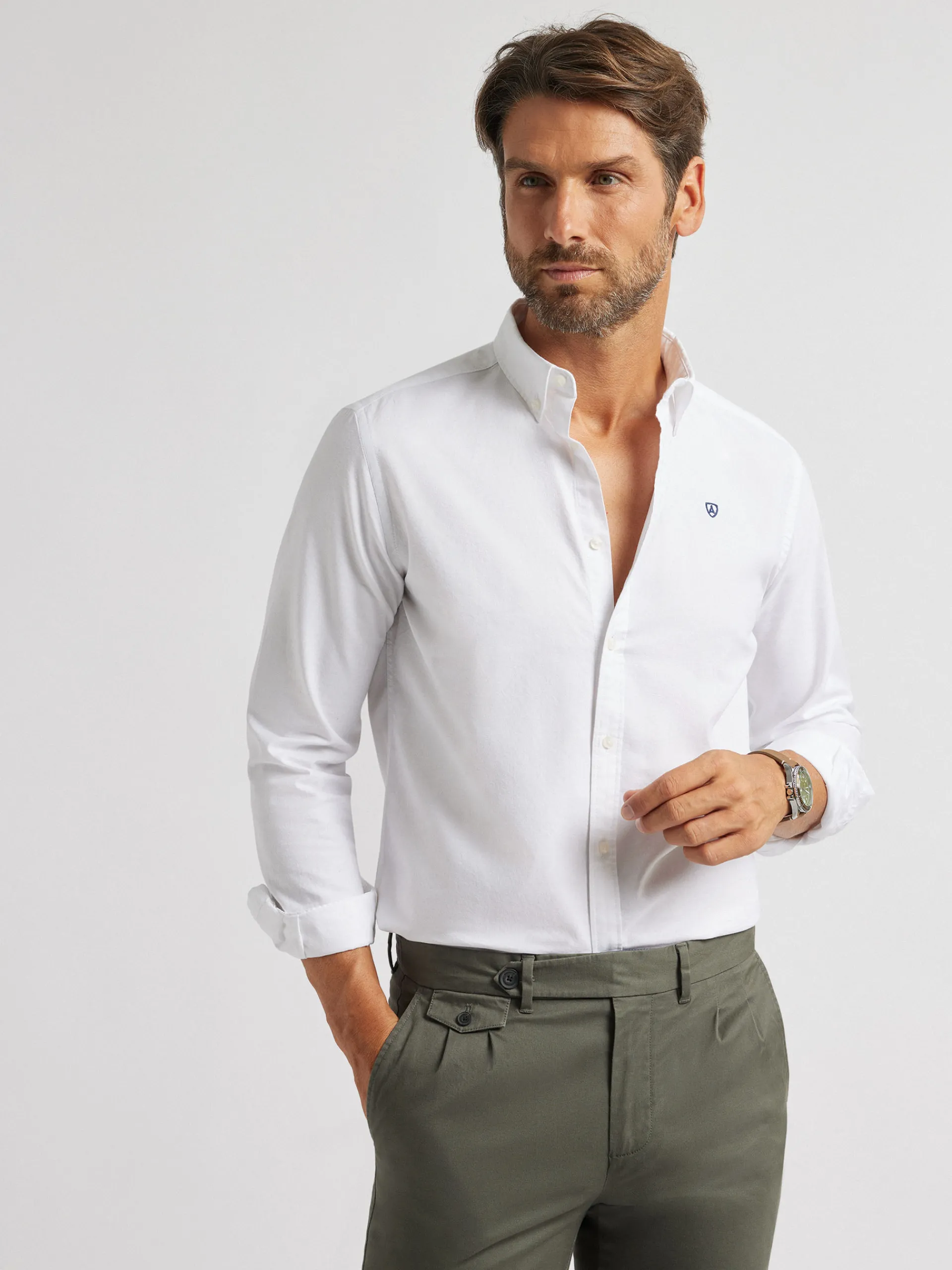 Hot CAMISA OXFORD BASIC Hombre Oxford