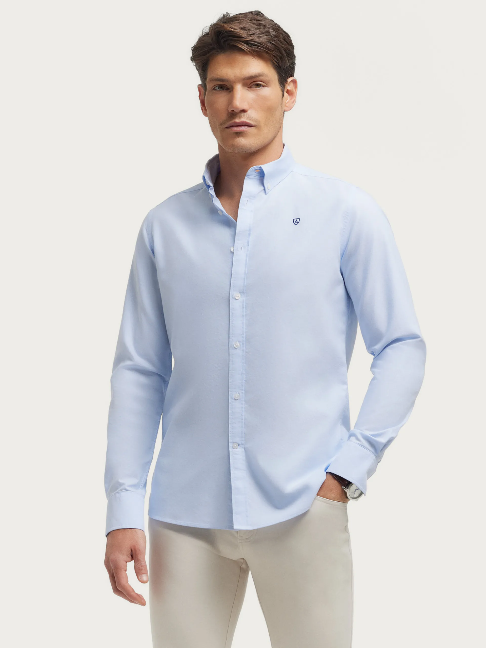 Discount CAMISA OXFORD BASIC Hombre Oxford
