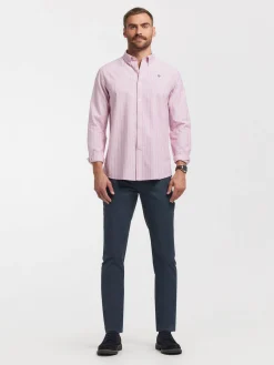 Discount CAMISA OXFORD FANCY STR Hombre Oxford