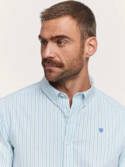 Online CAMISA OXFORD FANCY STR Hombre Oxford