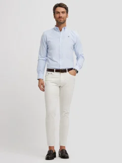 Outlet CAMISA OXFORD RAYAS BASIC Hombre Oxford