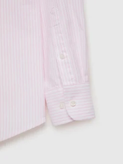 CAMISA OXFORD RAYAS BASIC Hombre Oxford