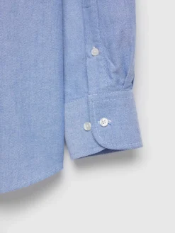 New CAMISA OXFORD SOLID Hombre Oxford