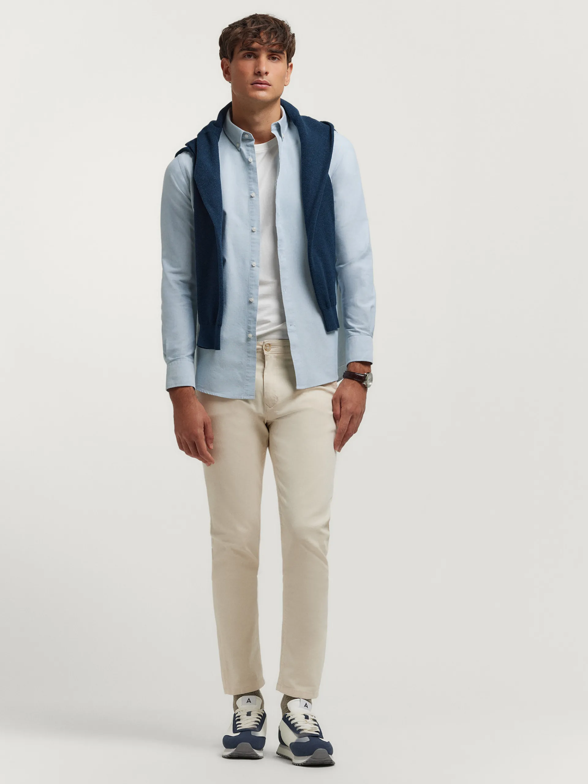 Discount CAMISA OXFORD SOLID Hombre Oxford