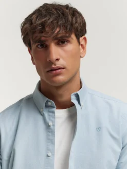 Discount CAMISA OXFORD SOLID Hombre Oxford