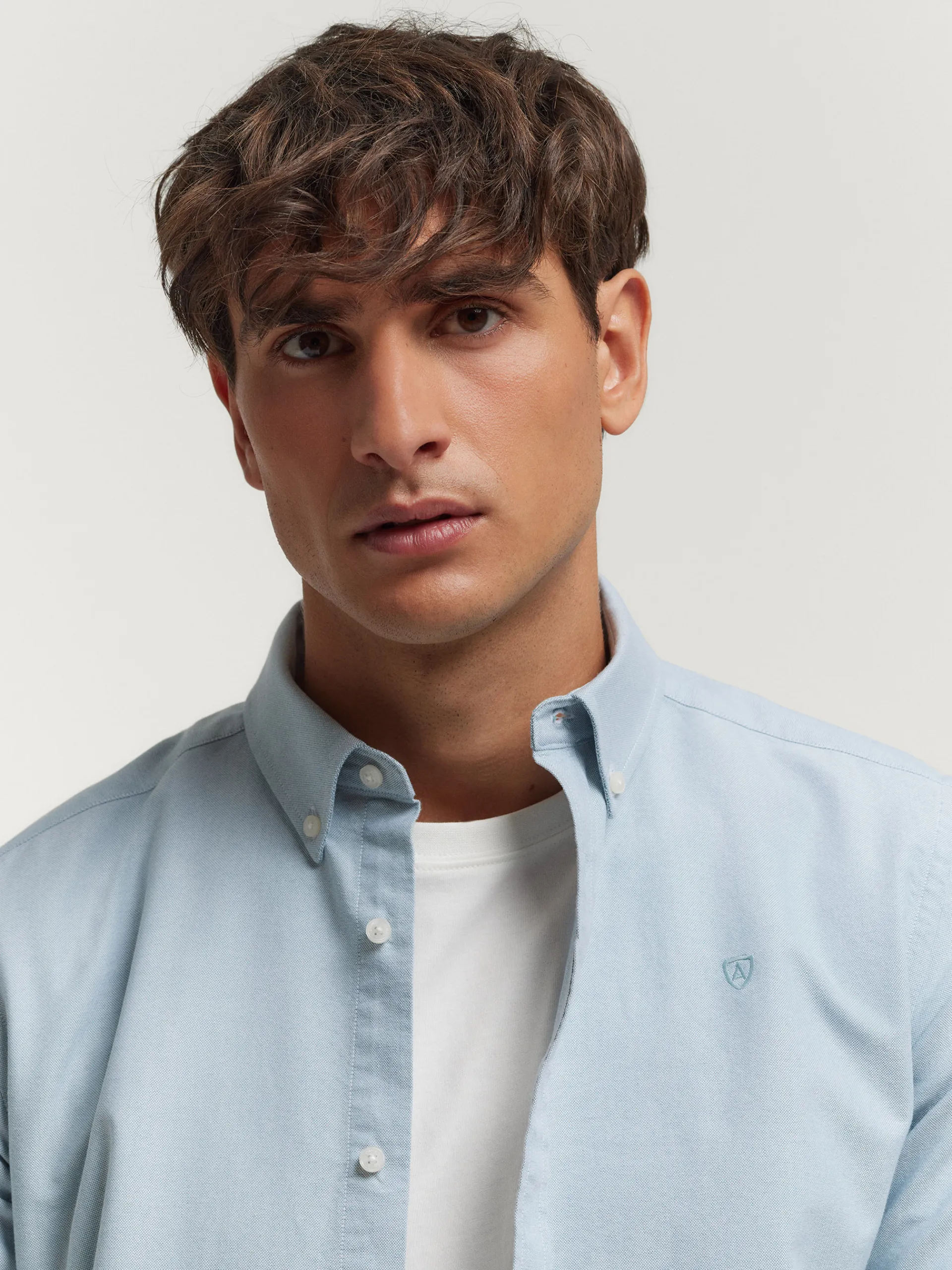 Discount CAMISA OXFORD SOLID Hombre Oxford