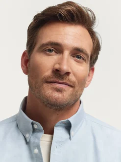 New CAMISA OXFORD SOLID Hombre Oxford