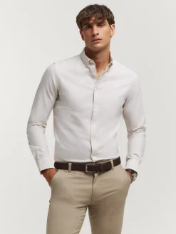 Discount CAMISA OXFORD SOLID Hombre Oxford