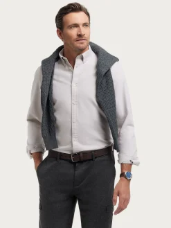 CAMISA OXFORD SOLID Hombre Oxford