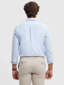 New CAMISA OXFORD SOLID Hombre Oxford