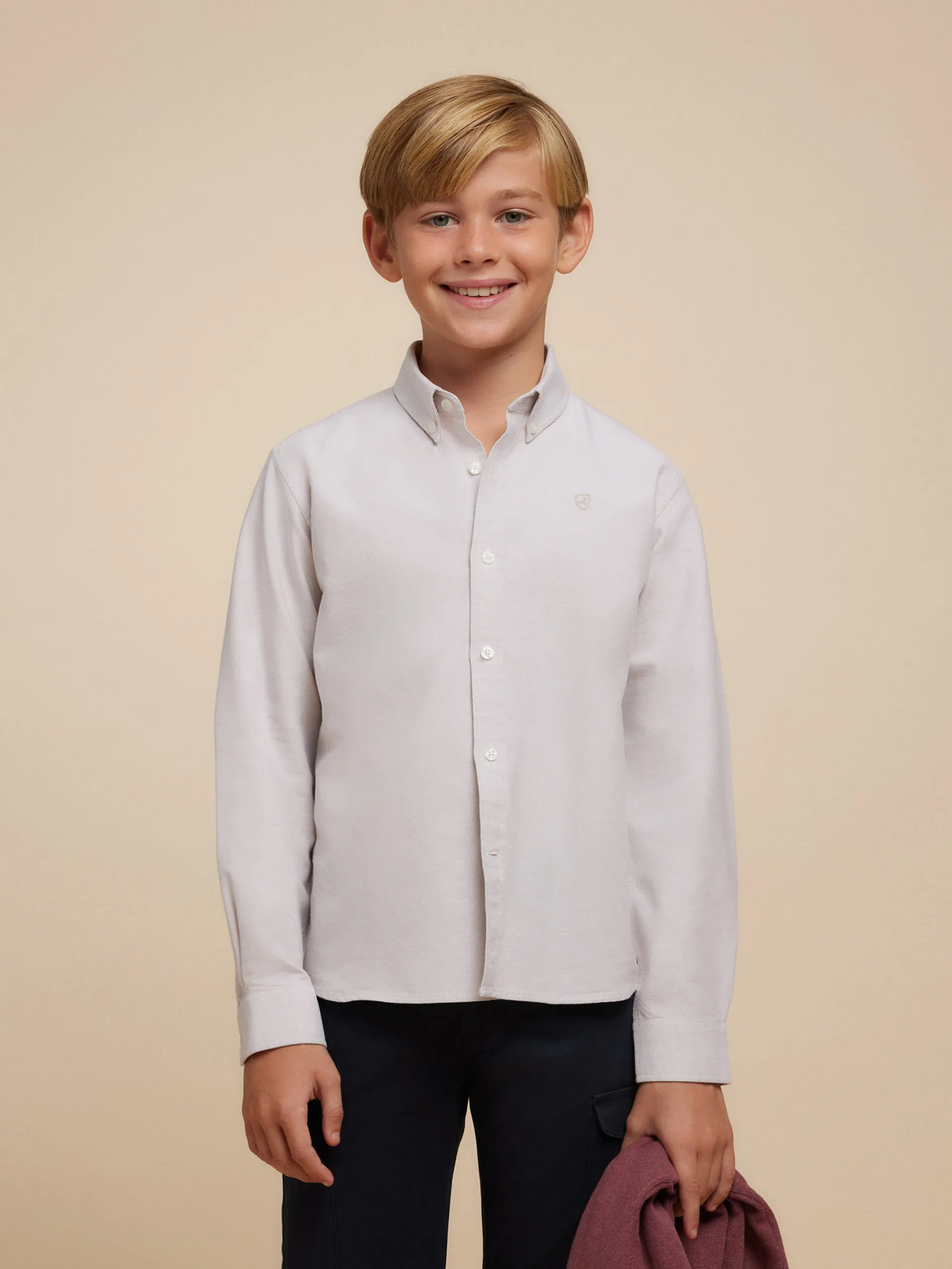 Sale CAMISA OXFORD SOLID KIDS Camisas