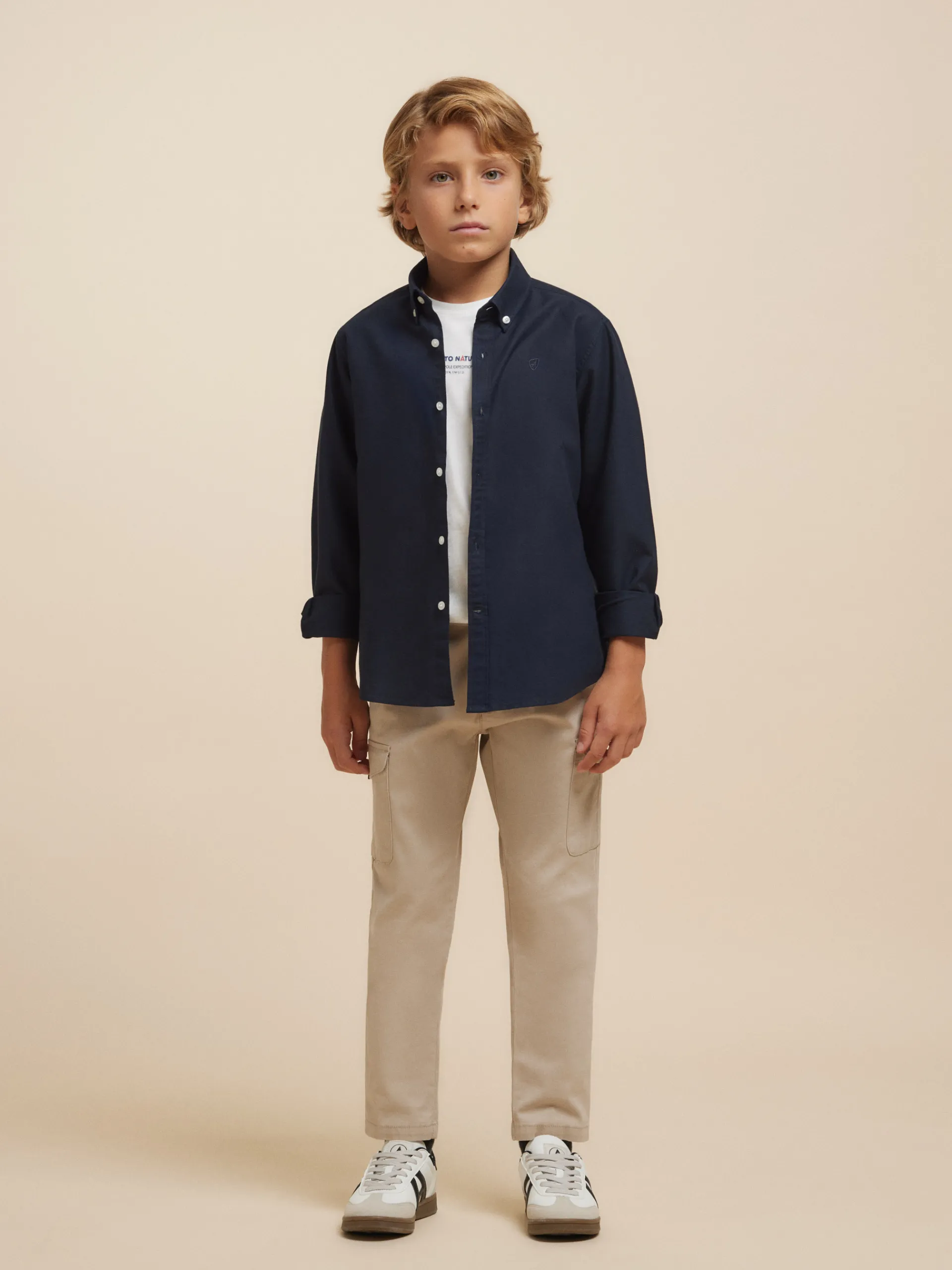 CAMISA OXFORD SOLID KIDS Camisas