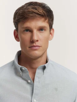 Outlet CAMISA OXFORD SOLID Hombre Oxford