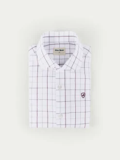 CAMISA POPELIN CUADROS KIDS Camisas