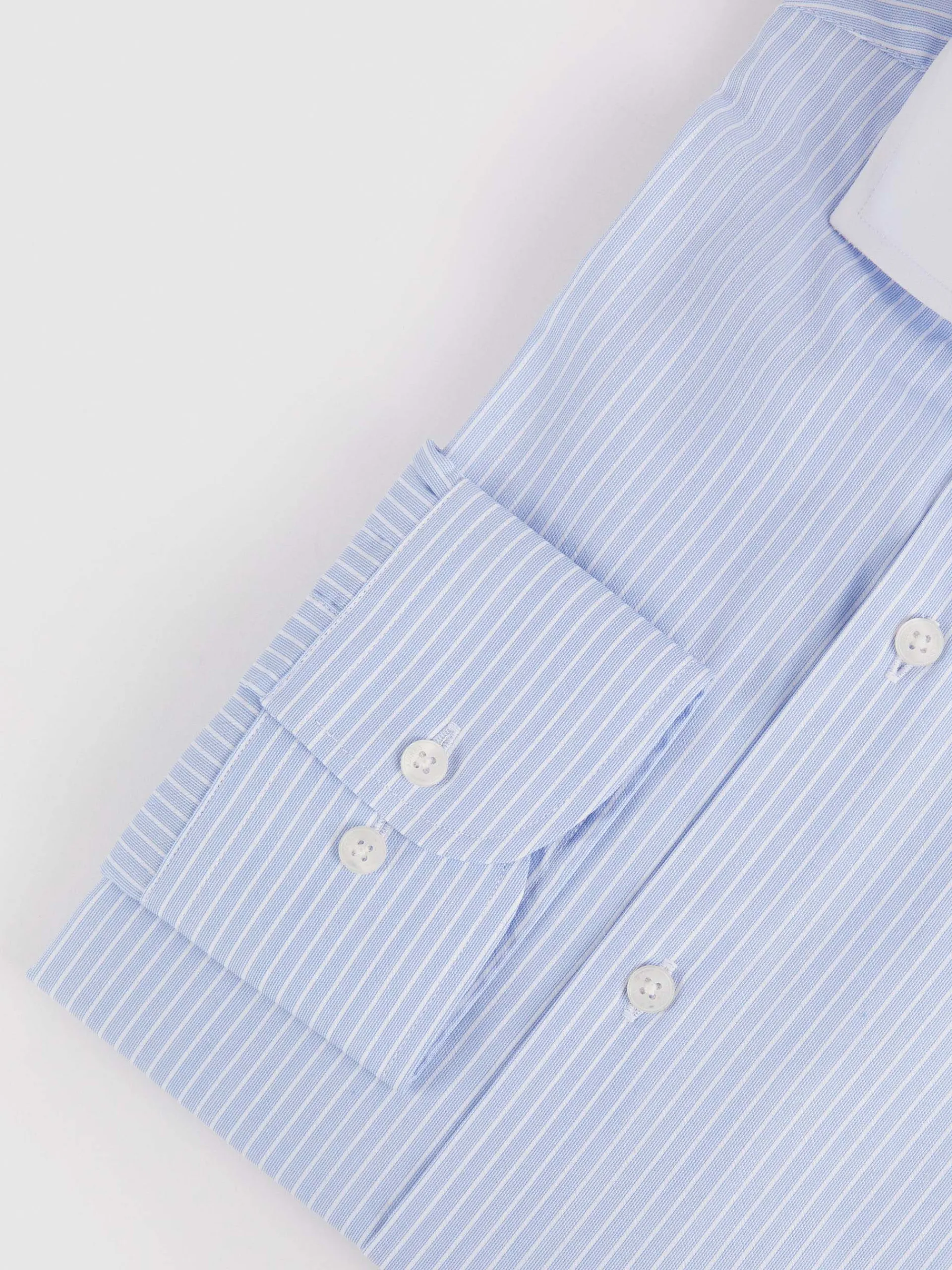 New CAMISA RAYAS C. BLANCO Hombre Camisas Vestir|Camisas Vestir