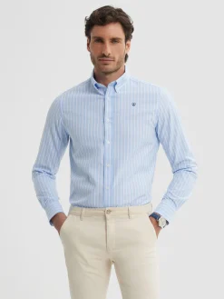 CAMISA RAYAS DUTTON Hombre Casual
