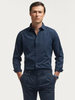 New CAMISA TWILL DYE Hombre Casual