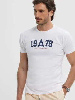 Outlet CAMISETA COLLEGE Hombre Camisetas