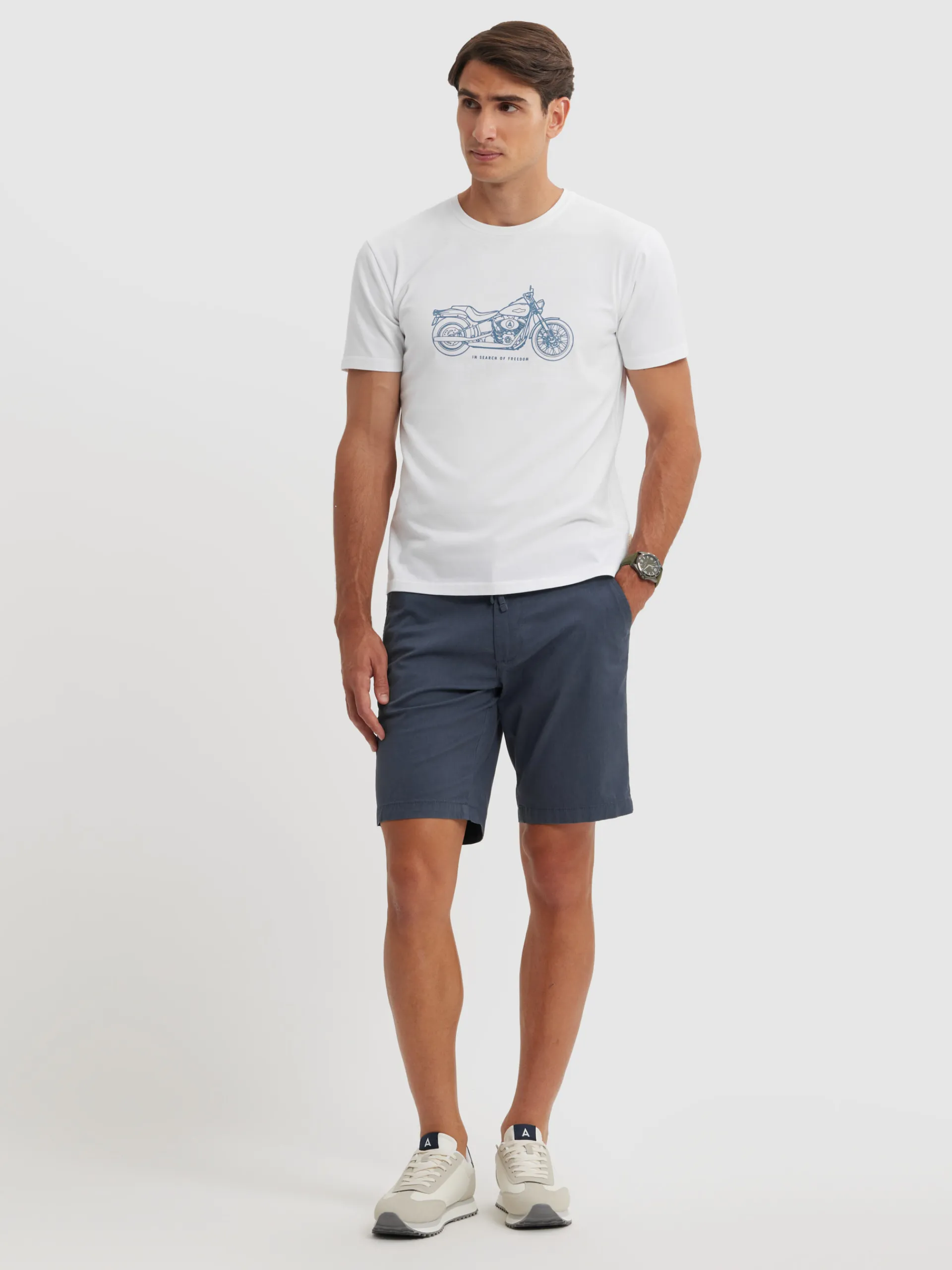 Sale CAMISETA MOTORCYCLE Hombre Camisetas