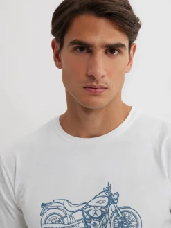 Sale CAMISETA MOTORCYCLE Hombre Camisetas