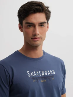 Outlet CAMISETA SKATEBOARD Hombre Camisetas