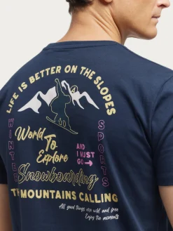 Outlet CAMISETA SNOW Hombre Teen|Camisetas