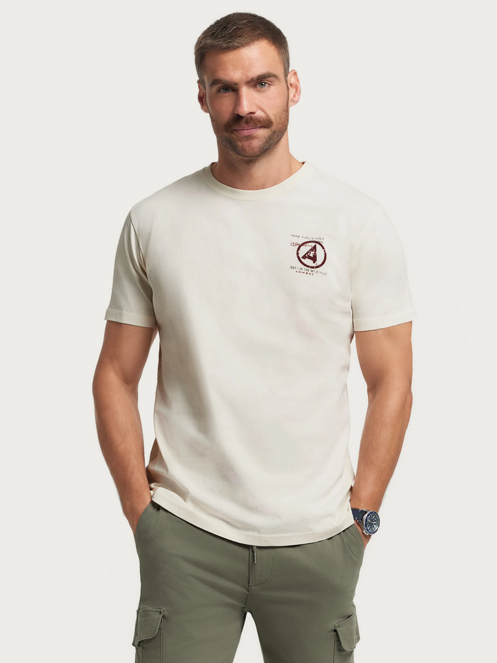 Clearance CAMISETA WESTERN Hombre Camisetas