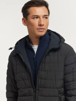 Outlet CAZADORA RATCHED REVERSIBLE | MARRÓN Hombre Cazadoras Y Parkas