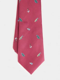 Clearance CORBATA JACQUARD MF Hombre Corbatas|Corbatas