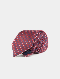 Clearance CORBATA JACQUARD MF Hombre Corbatas|Corbatas